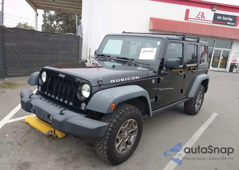 2014 Jeep Wrangler Unlimited Rubicon z USA, uszkodzony, nr VIN 1C4BJWFG6EL101398
